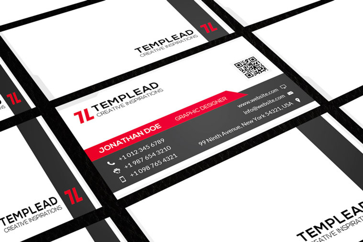 Corporate Business Card CM153, a Business Card Template by annozio (Photo 4 of 4)