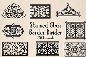 Stained Glass Dividers