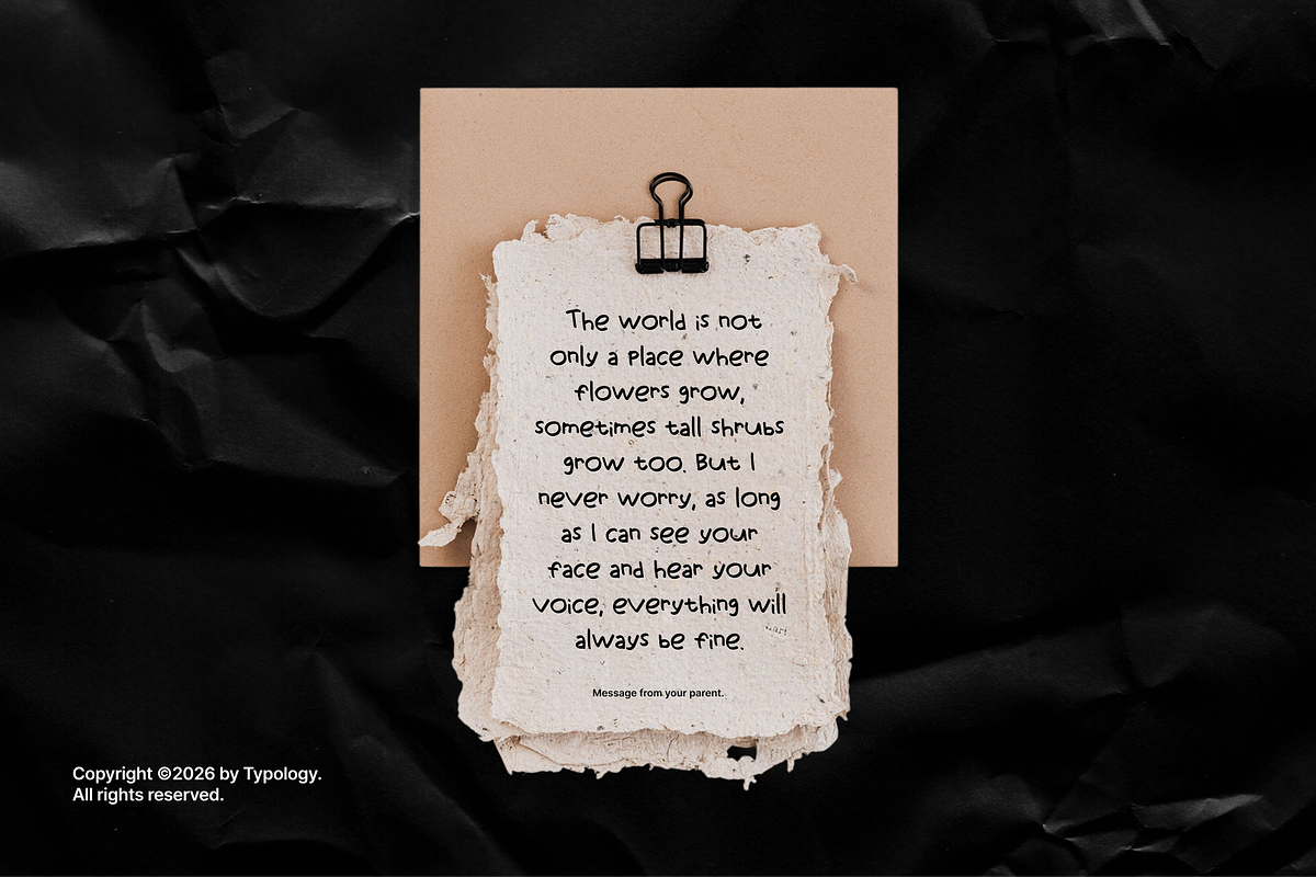 Nanananad Font, a Handwritten Font by Typology (Photo 2 of 5)