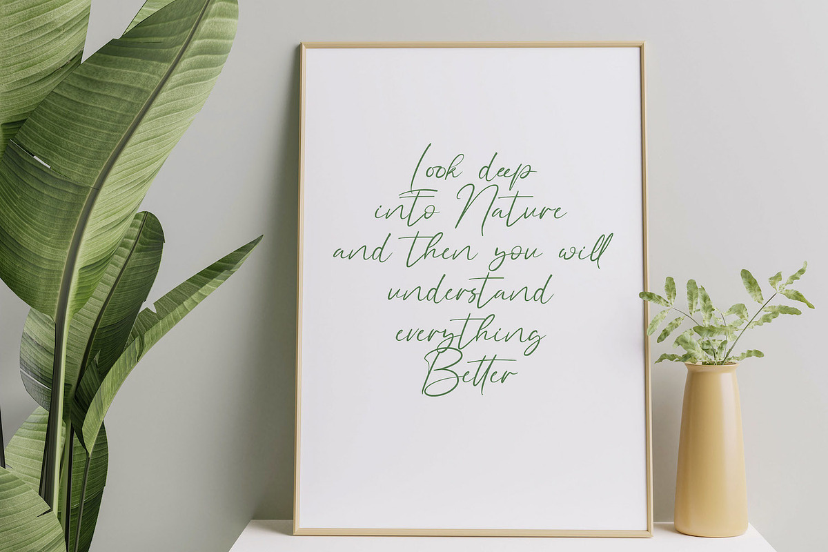 Attagiel - Handwritten Font, a Script Font by StringLabs (Photo 3 of 8)