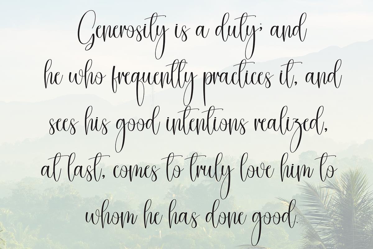 Geometry | Script Font, a Handwritten Font by Scratchones (Photo 6 of 9)