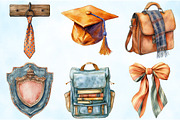 Back to School Uniform Clipart, an Illustration by Craft Nest (Thumbnail 4 of 6)