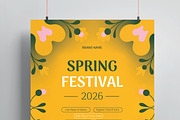 Spring Festival Flyer, a Flyer Template by MightyDesign (Thumbnail 2 of 8)