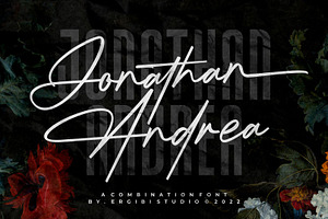 Jonathan Andrea - Font Combination