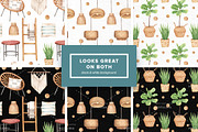 Watercolor Home Decor Set, an Object Graphic by Kotulska (Thumbnail 3 of 7)