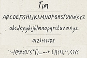 Tim Serif, a Sans Serif Font by BlueRobinDesignShop (Thumbnail 6 of 6)