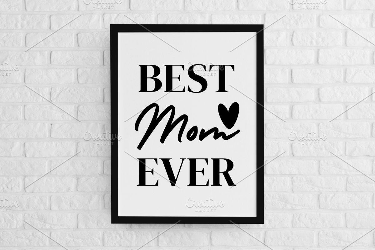 Mama, Mom, Mother Silhouette SVG, a Texture Illustration by newminddesign (Photo 2 of 3)