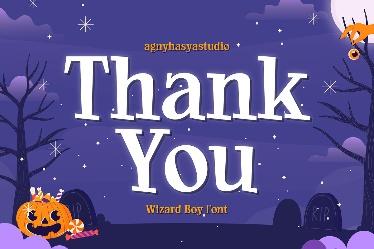 Wizard Boy, a Serif Font by agnyhasyastudio (Photo 11 of 11)