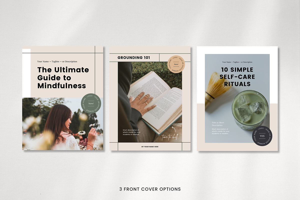 Olive | Canva Workbook Template, a Magazine Template by Erin Cassidy (Photo 3 of 10)