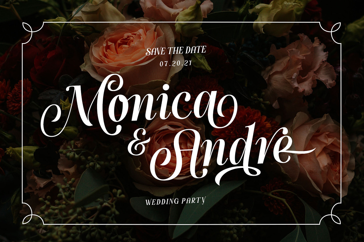 Handy Quomte, a Script Font by alit design (Photo 4 of 18)