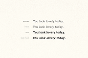 Ginger - Hand Drawn Typewriter Font, a Slab Serif Font by Minna May Design (Thumbnail 5 of 7)