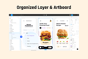 Grab Grub - Food Delivery App UI KIT, a Templates & Theme by Adom's UI House (Thumbnail 3 of 6)