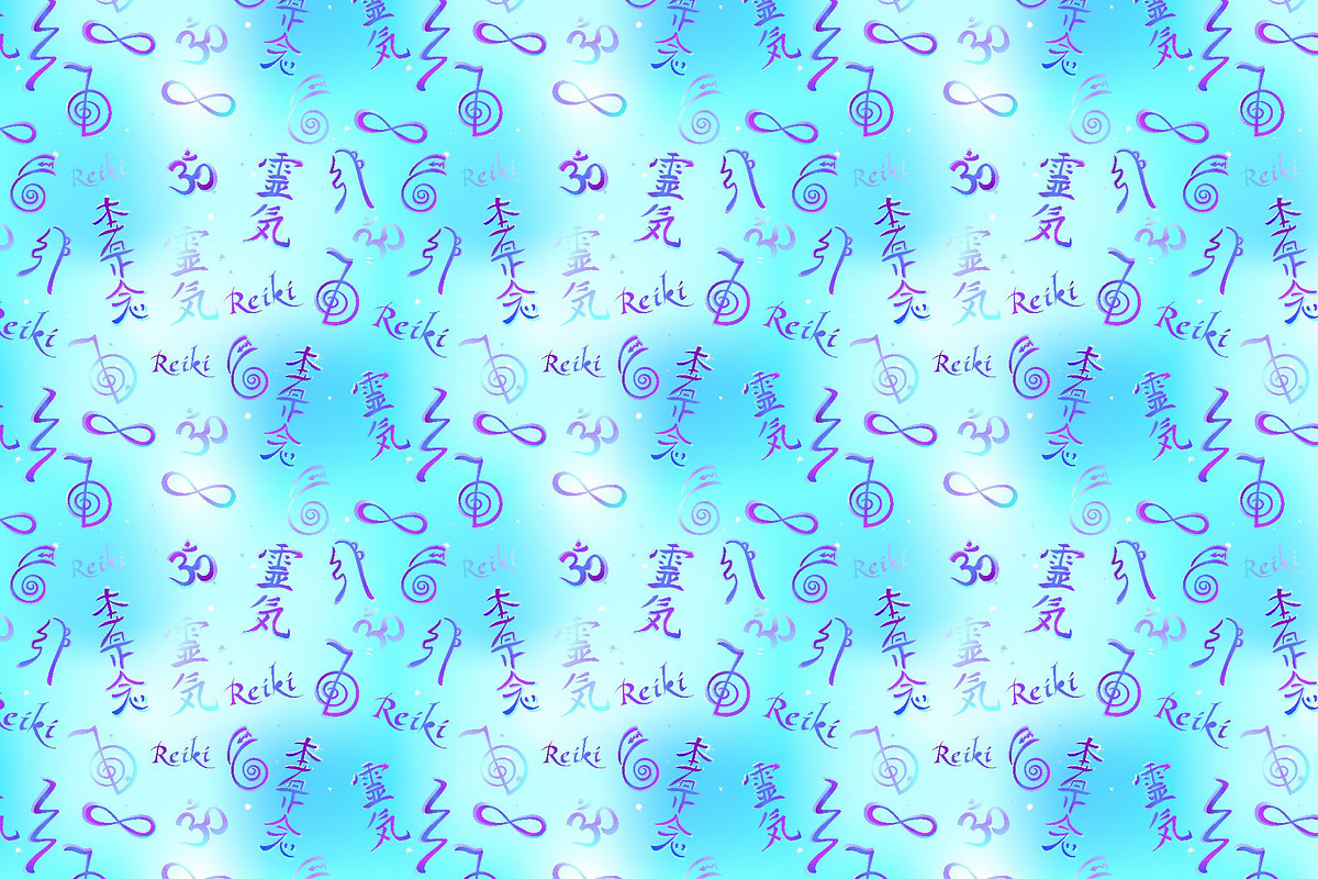 Reiki healing signs, self-healing, an Illustration by Grigaola.Art (Photo 15 of 15)