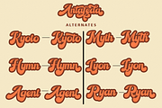 Antafeda, a Script Font by GloowStudio (Thumbnail 4 of 8)