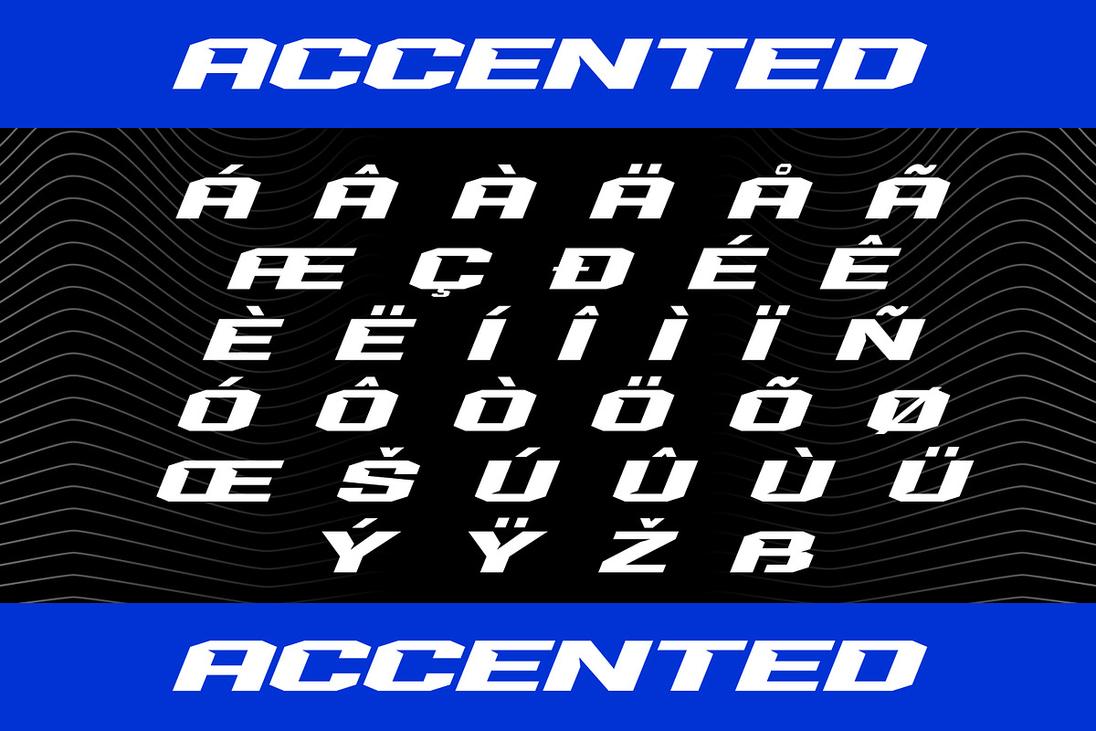 Trobus - Racing Font, a Sans Serif Font by Variatype (Photo 5 of 8)
