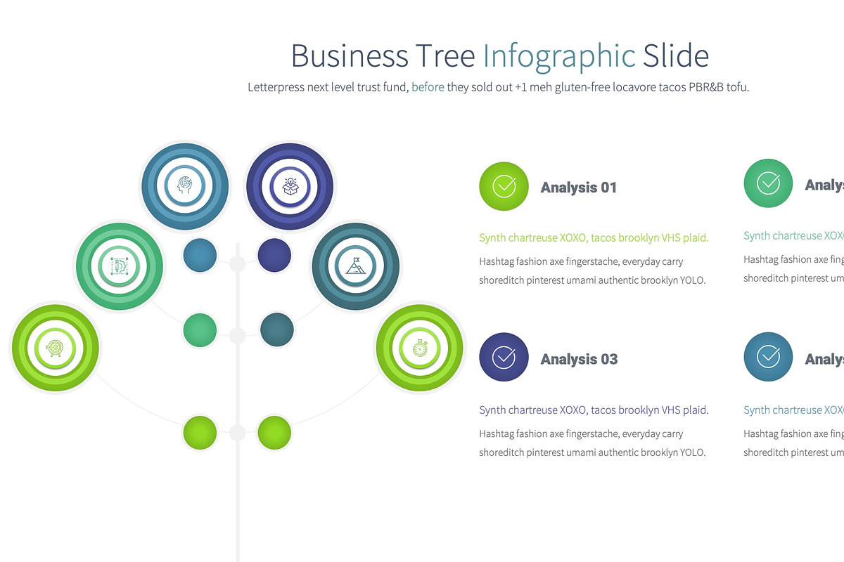 Business Tree PowerPoint Infographic, a Presentation Template by Pulsecolor