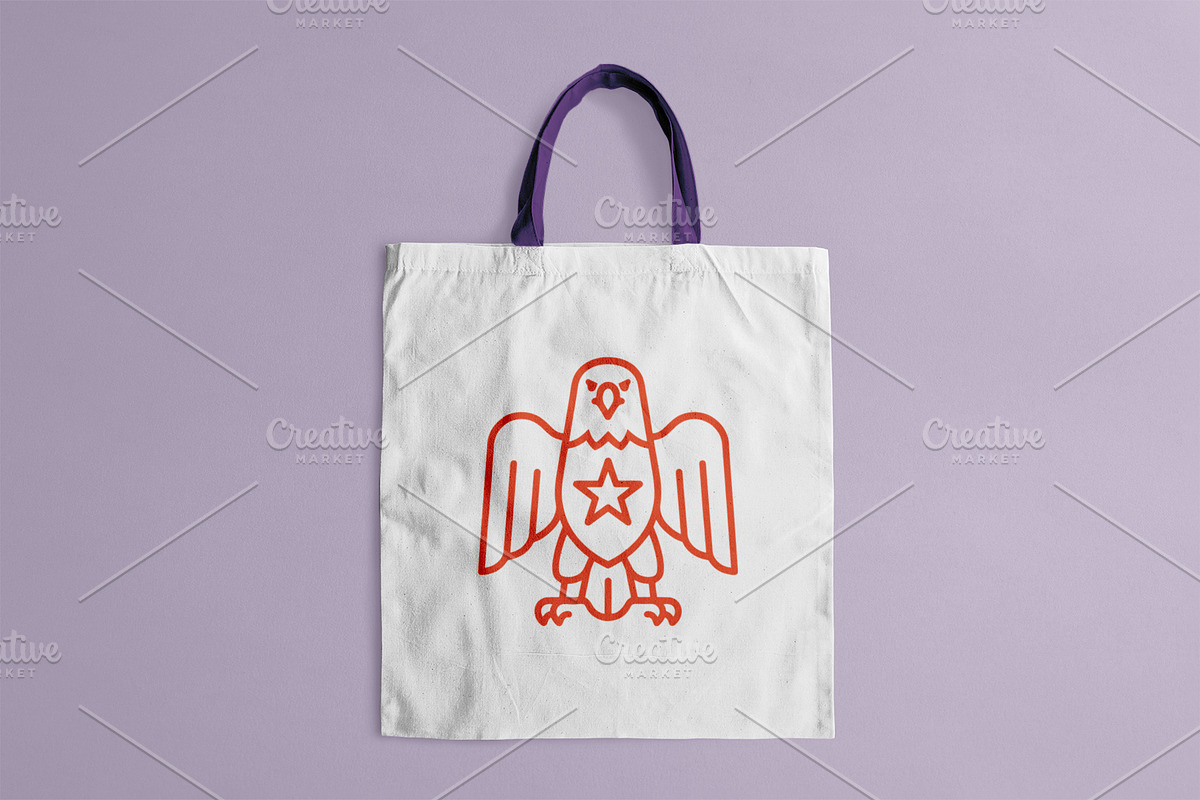 Patriot Eagle Graphic Element, a Branding & Logo Template by Vectorium Studio (Photo 2 of 2)