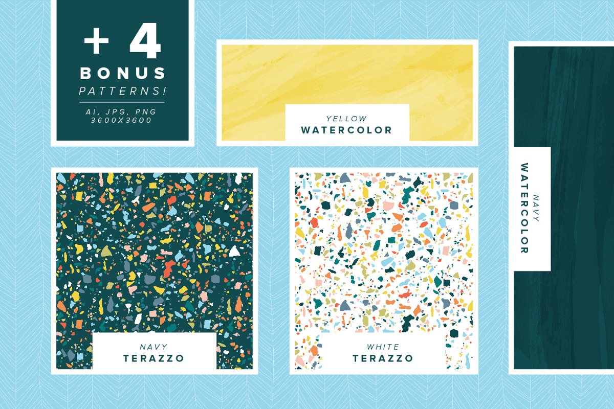 Collage Art Patterns, a Pattern Graphic by Anugraha Design (Photo 10 of 10)