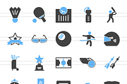 150 Fitness & Sports Filled Icons, an Outline Icon by IconBunny (Thumbnail 2 of 6)