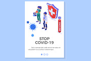 Covid-19 Coronavirus Stop 2019-nCoV, a Person Illustration by TAlex (Thumbnail 2 of 4)