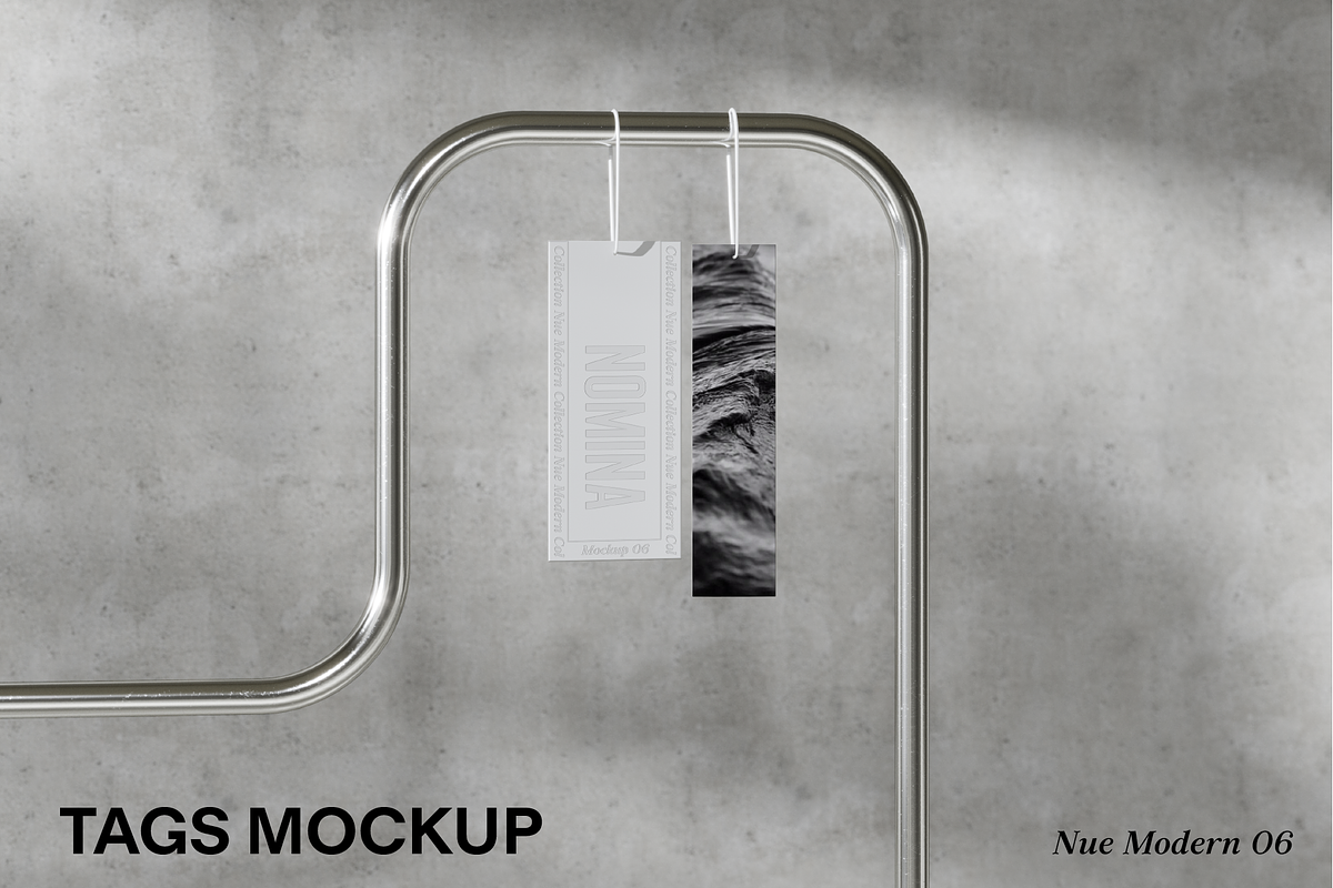 NMC - 06  TAG/LABEL MOCKUP, a Print Template by NOMINA (Photo 1 of 3)