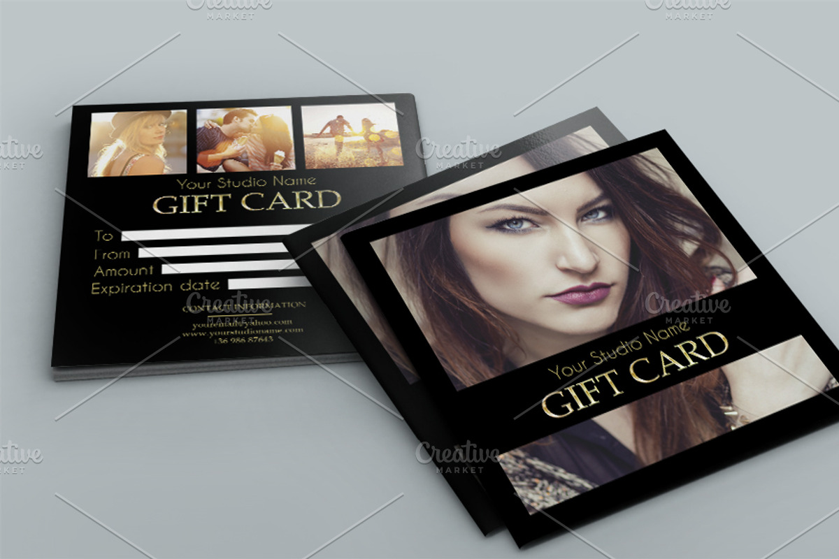 Elegant gift card, a Card Template by annago (Photo 1 of 3)