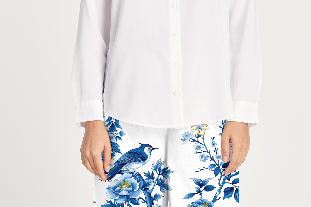 SPRING CHINOISERIE Seamless Pattern, a Pattern Graphic by AYAKA Studio Co. (Photo 6 of 8)