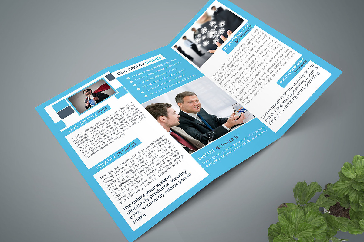 Tri-Fold Brochure  Flyer, a Brochure Template by ideaz_sabbir (Photo 3 of 4)