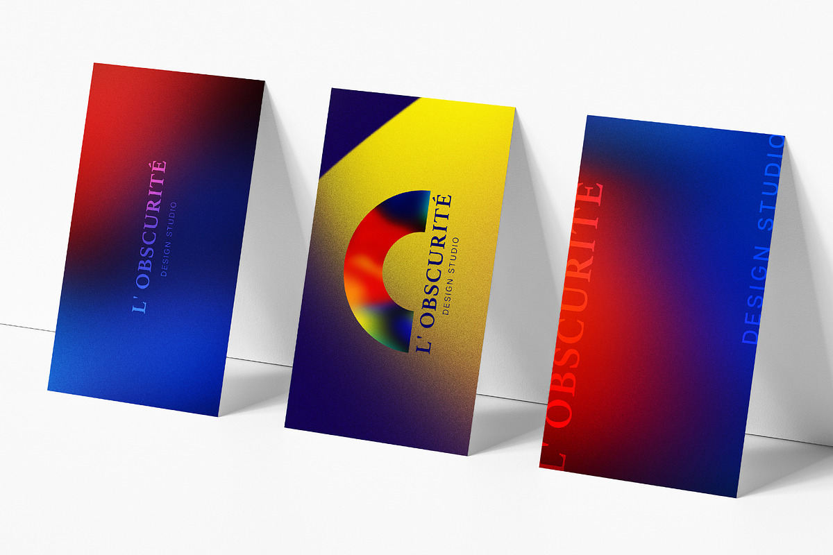 Neon Grainy Gradient Texture Pack
