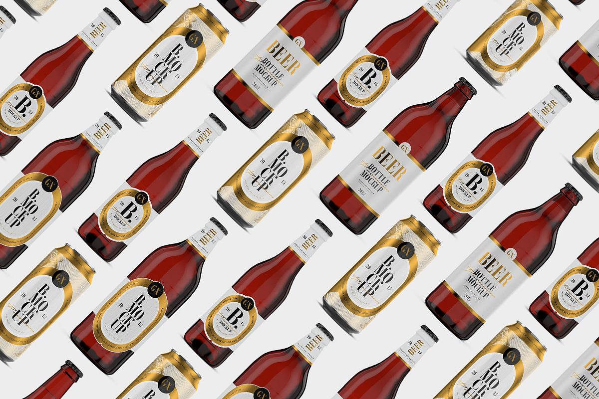 Beer Mockup Bundle, a Product Mockup by Graxaim Mock-up (Photo 14 of 14)