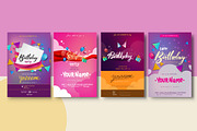 10 Pages Birthday Invitation Cards, an Invitation Template by OtpirusGraphic (Thumbnail 2 of 6)