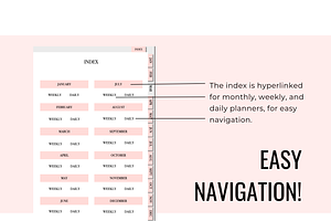 PLR Digital Planner 2024