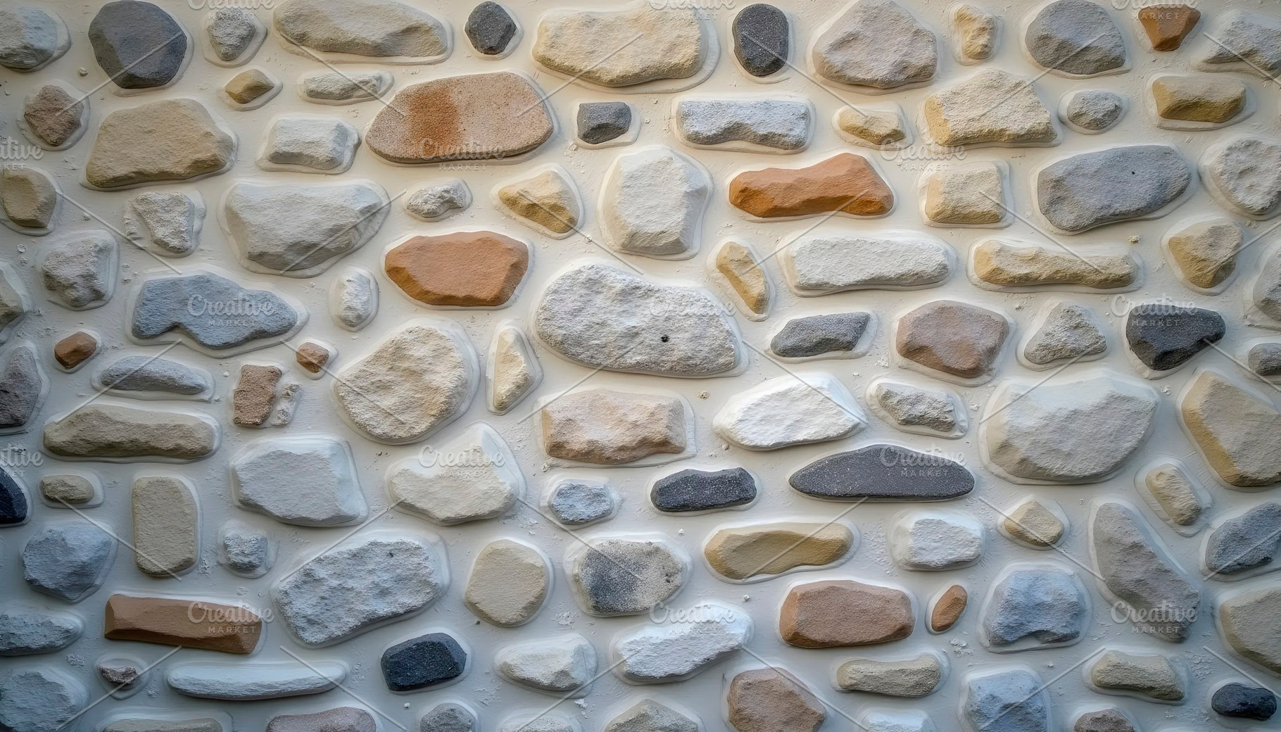 Gray Stone Wall Wallpaper with Organ, a Photo by LOGOCREATIVE