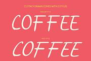 CS Stacy Drawn, a Handwritten Font by Craft Supply Co. (Thumbnail 4 of 8)