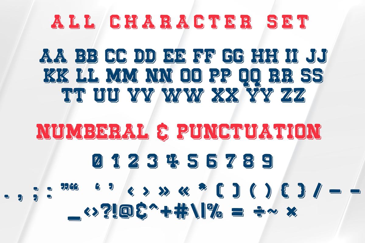 Baseball College is a sport font, a Serif Font by Brown Cupple (Photo 7 of 8)