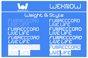 Funrecord Live LIfe font, a Font by weknow (Thumbnail 7 of 8)
