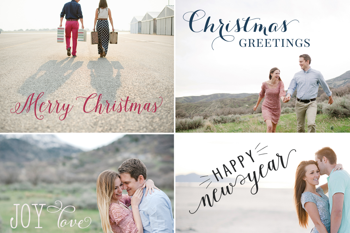 Christmas Wording vol.1 - overlays preview 3
