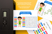 My Body Parts – Printable Learning C, an Education Illustration by Valin Malin (Thumbnail 3 of 7)