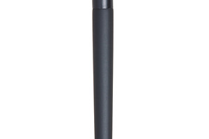 Thin black makeup brush on isolated background, a Beauty & Fashion Photo by ndanko