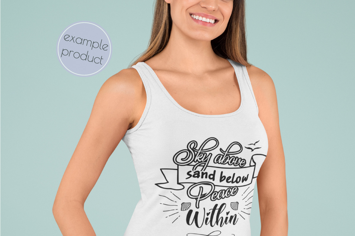 Summer Beach Quotes SVG Bundle, an Illustration by Orange Brush Studio (Photo 4 of 4)