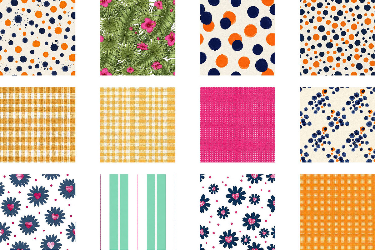 Patterned Digital Papers, a Pattern Graphic by Wow Magic (Photo 3 of 3)