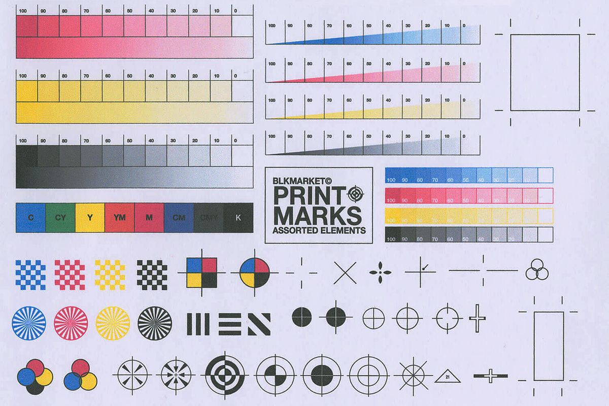 BLKMARKET Print Marks - 80+ Assets, an Object Graphic by BLKMARKET© (Photo 1 of 8)