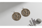 Decorative Earring SVG Pack, a Graphic by hafijul (Thumbnail 4 of 11)