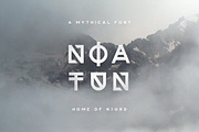 Noatun Typeface, a Font by Tugcu Design Co. (Thumbnail 1 of 5)