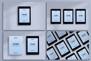 Ebook reader cover mockup, a Books & Magazine Mockup by tinuwiell (Thumbnail 2 of 3)