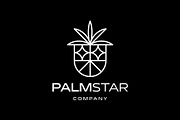 Gold Vintage Retro Palm Tree Logo, a Branding & Logo Template by Buqancreative (Thumbnail 4 of 4)