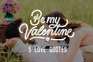 5 Love Lettering-photo overlays