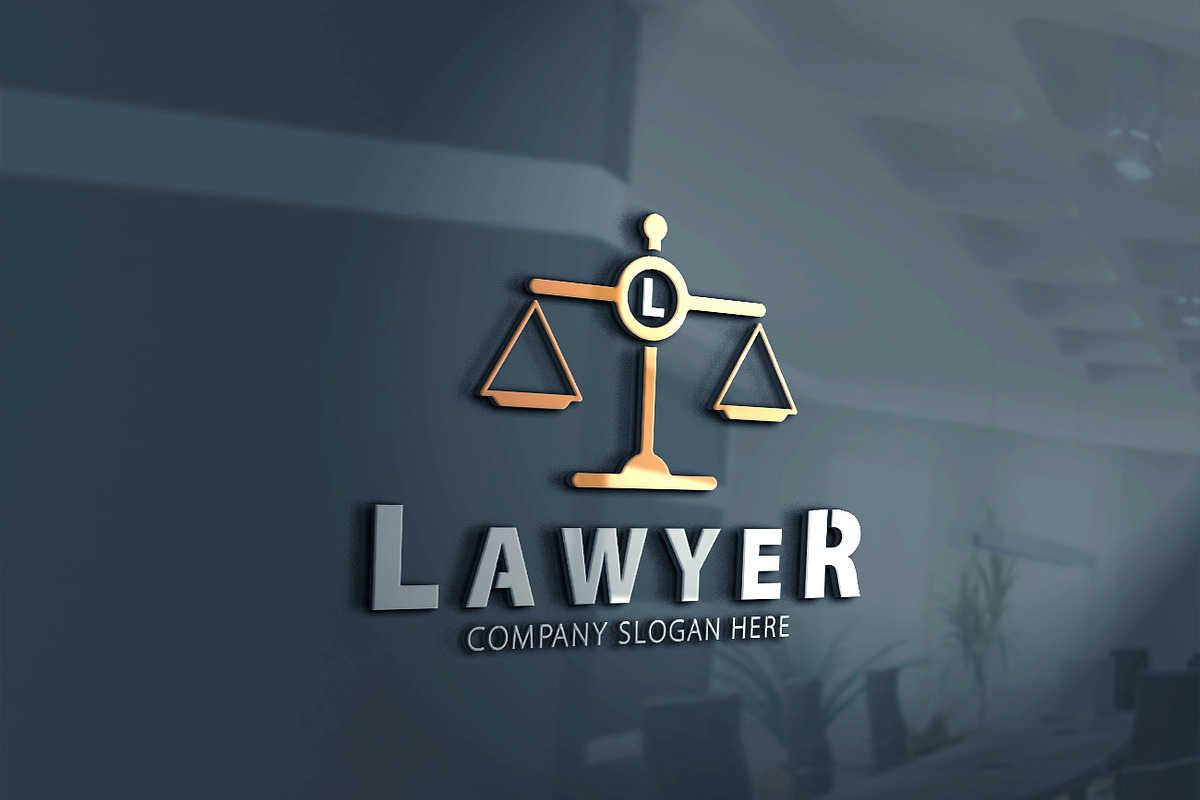 Legal Lawyer Law-Firm Justice Logo, a Branding & Logo Template by Creative Dezing (Photo 4 of 6)