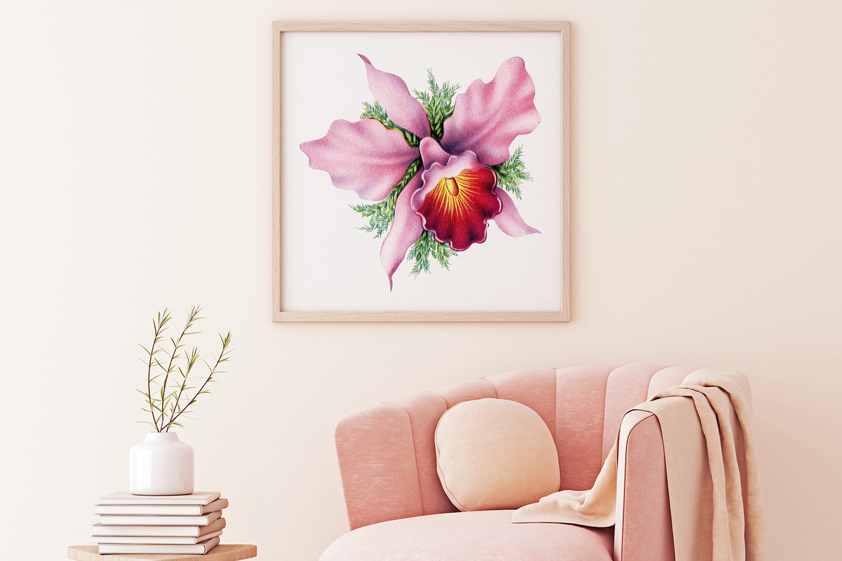 Vintage Pink Floral Boutique Clipart, a Seasonal Illustration by Patterns for Dessert (Photo 3 of 5)