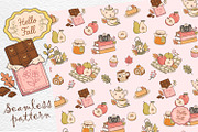 Cozy Autumn Vector Clipart Kit, a Seasonal Illustration by Watercolor dreams (Thumbnail 4 of 4)